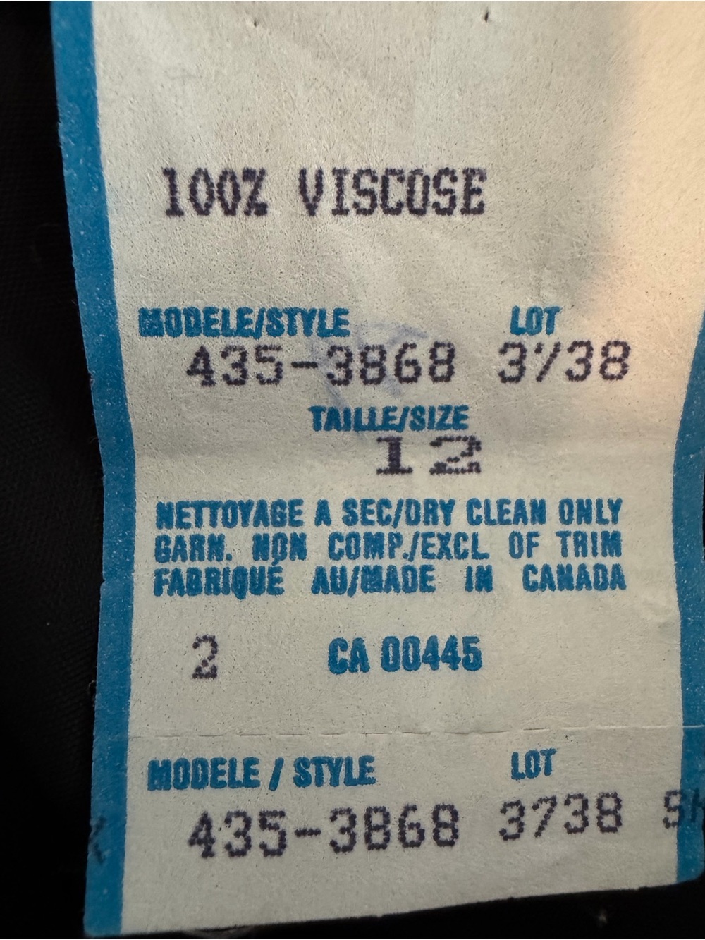 Vintage 80s Heritage House Polka Dot Skirt Suit Set Made in Canada Viscose 10/12 - Picture 4 of 4